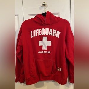 Ocean City Lifeguard Hoodie Small
